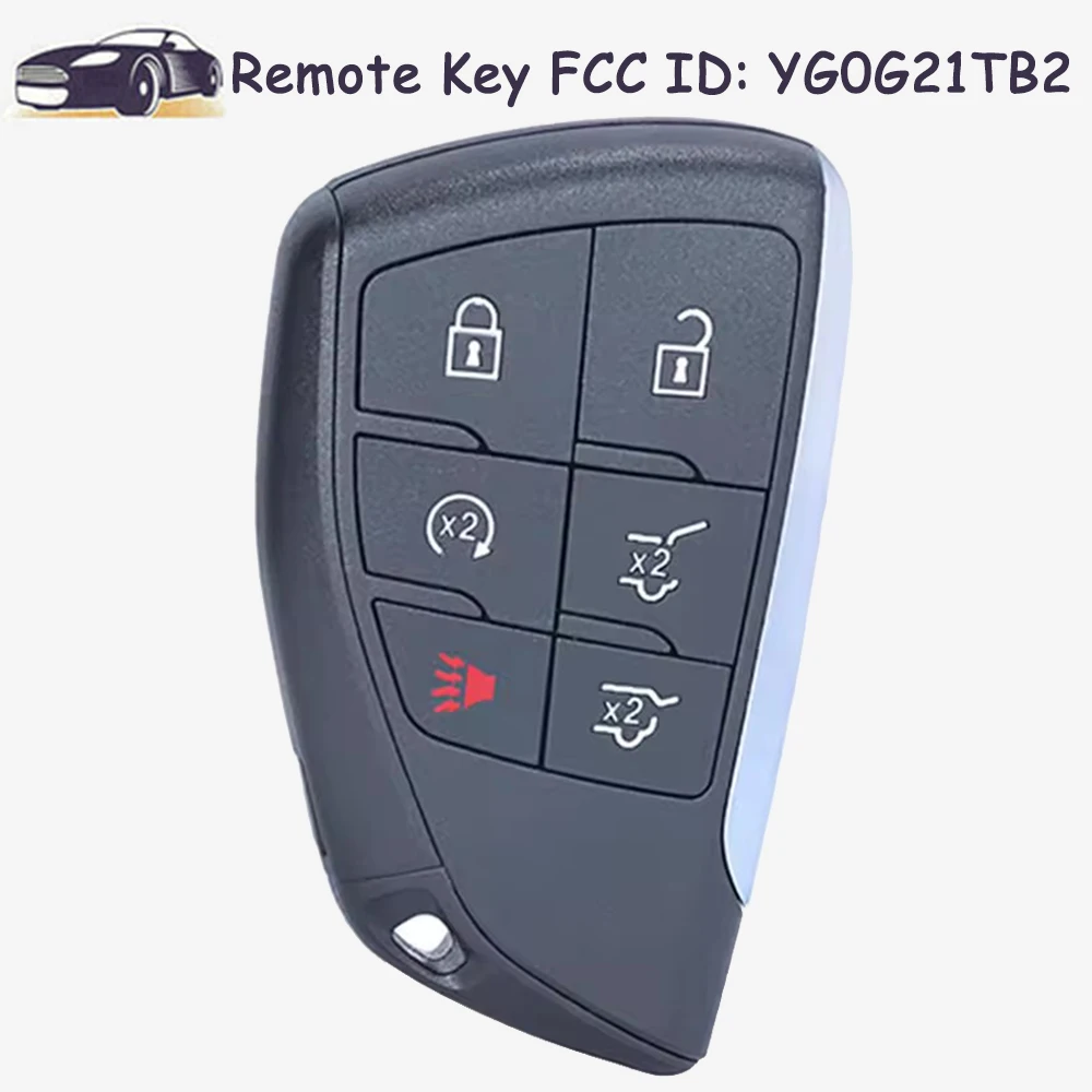 Умный дистанционный брелок с чипом ID49 433 МГц для Chevrolet Suburban Tahoe Silverado для GMC Yukon Sierra для Buick Envision 2021-2024
Умный дистанционный брелок с чипом ID49 433 МГц для Chevrolet Suburban Tahoe Silverado для GMC Yukon Sierra для Buick Envision 2021-2024