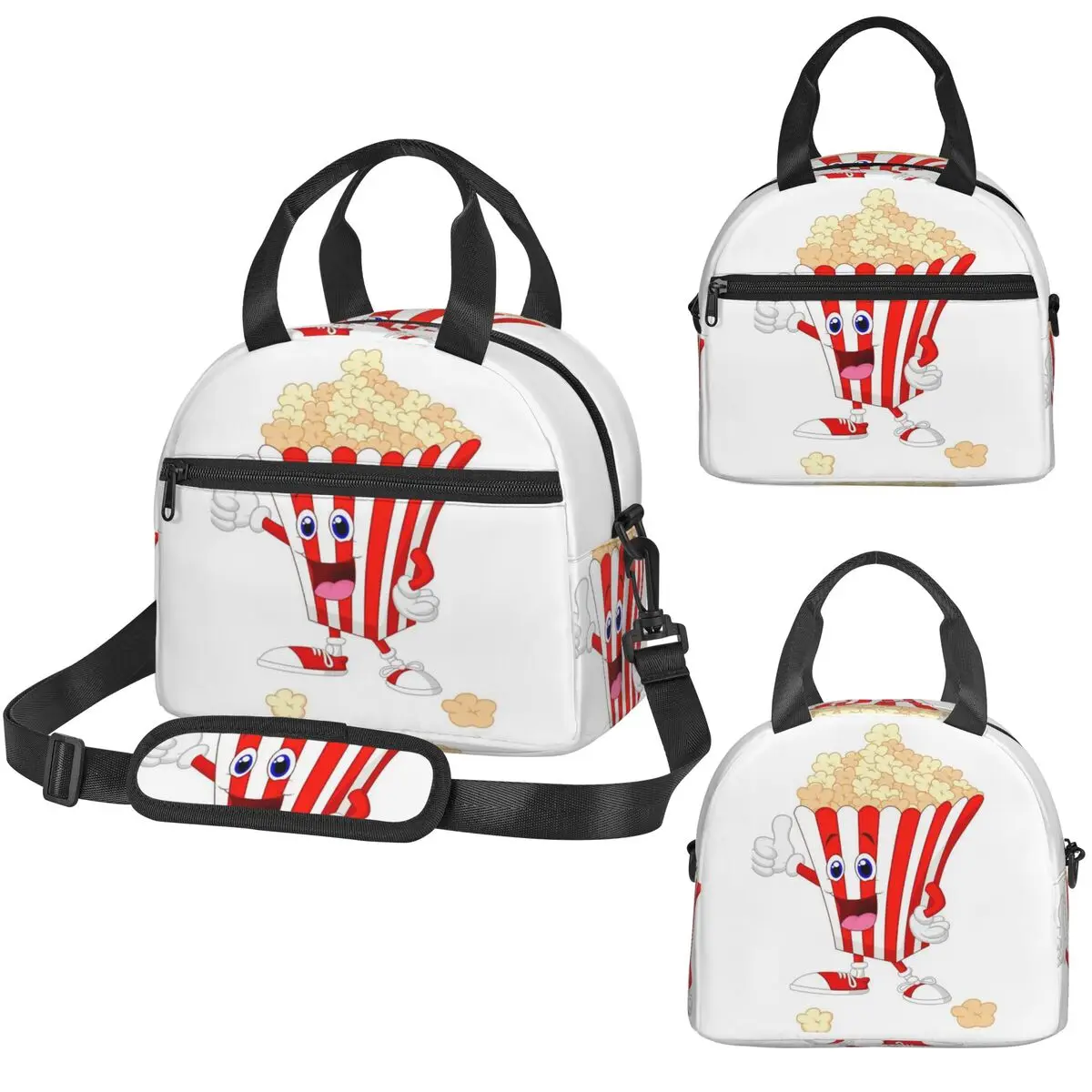 Термосумка для обедов с мультяшным рисунком Popcorn Cartoon Art для женщин, офисная термосумка-холодильник, портативная сумка-тоут для ланчей
Термосумка для обедов с мультяшным рисунком Popcorn Cartoon Art для женщин, офисная термосумка-холодильник, портативная сумка-тоут для ланчей