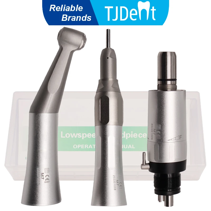 TJDent Low Speed Handpiece Teeth Polishing Tool Kits 2Holes 4Holes Air Motor Contra Angle Straight Handpiece Dentistry Equipment
TJDent Low Speed Handpiece Teeth Polishing Tool Kits 2Holes 4Holes Air Motor Contra Angle Straight Handpiece Dentistry Equipment