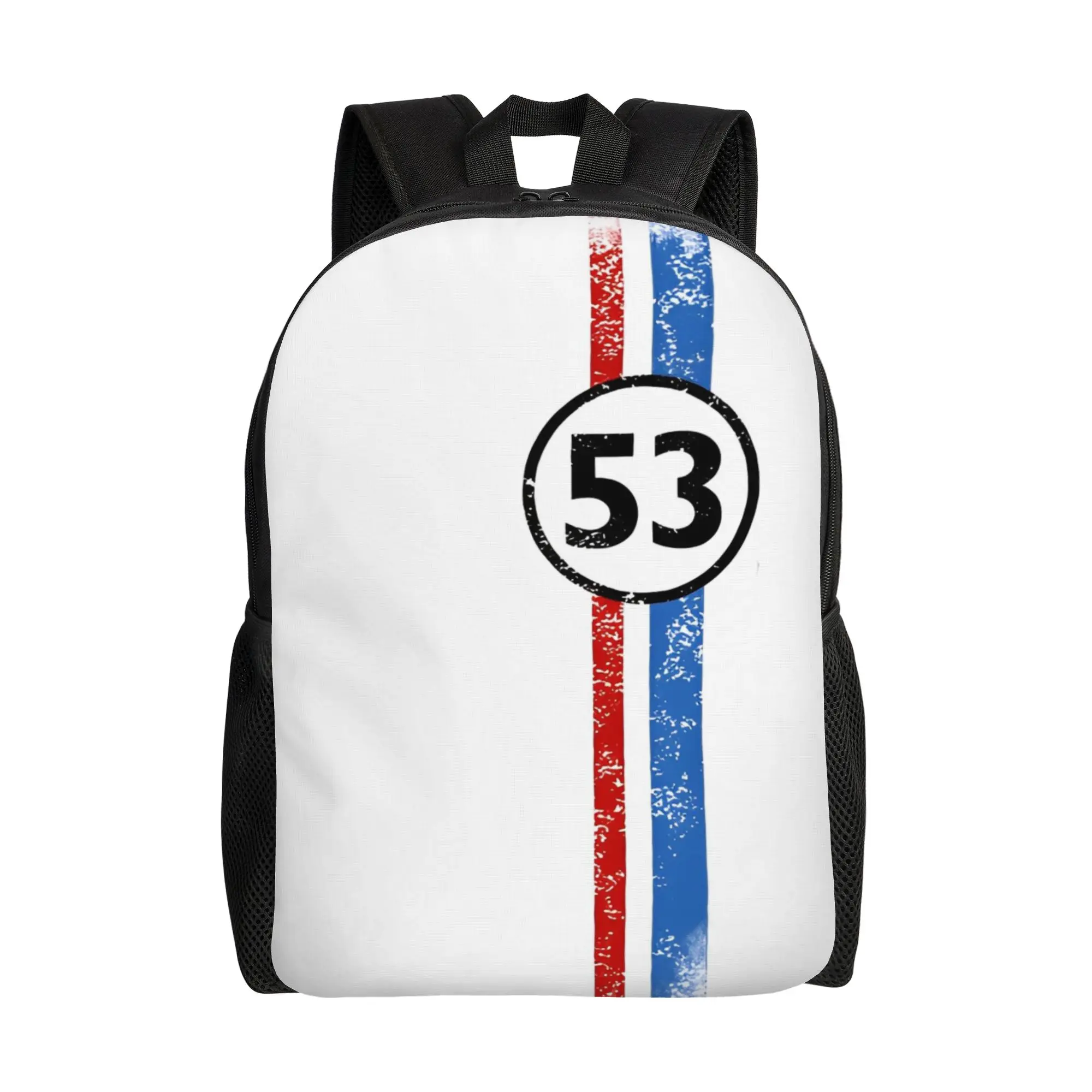 Рюкзак Herbie Number 53 для мужчин и женщин, стильный студенческий рюкзак для работы, для любителей гоночных автомобилей, в полоску, сумка через плечо для колледжа, подарок
Рюкзак Herbie Number 53 для мужчин и женщин, стильный студенческий рюкзак для работы, для любителей гоночных автомобилей, в полоску, сумка через плечо для колледжа, подарок