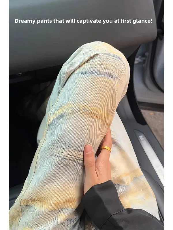 High Street 3D Printed Men's Jeans Premium Feel Cool Street Sle CleanFit Bent Knife Straight Leg Long Pants
High Street 3D Printed Men's Jeans Premium Feel Cool Street Sle CleanFit Bent Knife Straight Leg Long Pants