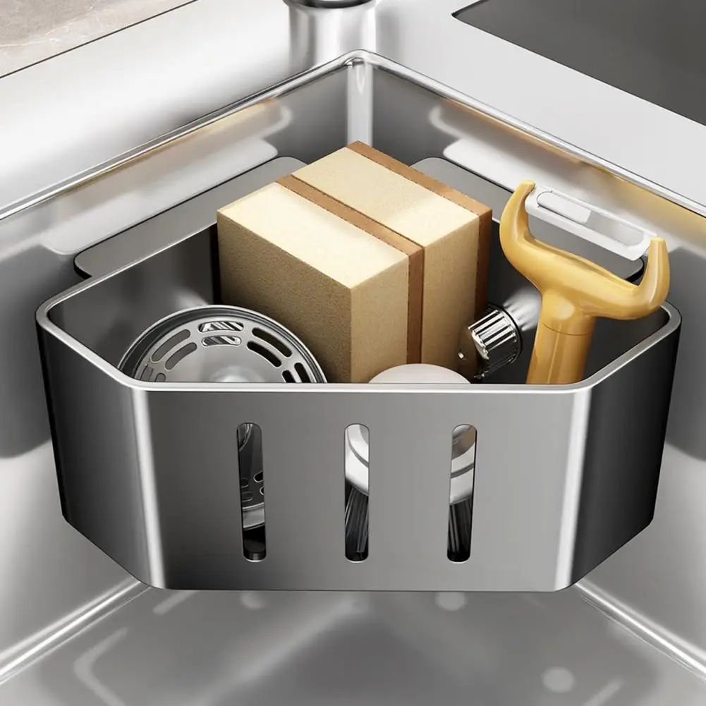 Kitchen Sink Filter Rack with Suction Cups Rustproof Carbon Steel Sponge Holder Drainage Multi-Functional Storage for Soap Brush
Kitchen Sink Filter Rack with Suction Cups Rustproof Carbon Steel Sponge Holder Drainage Multi-Functional Storage for Soap Brush