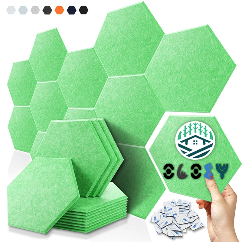 12 Pcs Sound Proof Acoustic Panel Sound Absorbing Material Acoustic Treatment For Studio Noise Insulation Door Sealing Strip
12 Pcs Sound Proof Acoustic Panel Sound Absorbing Material Acoustic Treatment For Studio Noise Insulation Door Sealing Strip
