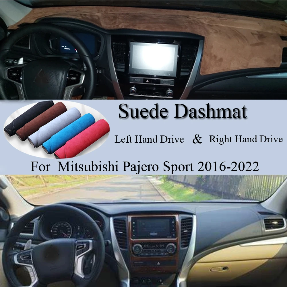 Для Mitsubishi Pajero Sport 2016 2017 2018 2020-2022 замшевый кожаный коврик для приборной панели коврик автомобильный аксессуар
Для Mitsubishi Pajero Sport 2016 2017 2018 2020-2022 замшевый кожаный коврик для приборной панели коврик автомобильный аксессуар