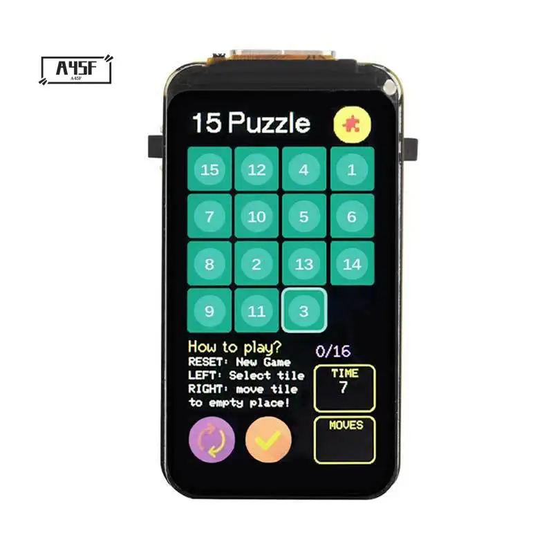 A45F-ESP32 C6 Development Board 1.47Inch LCD Display 172X320 With RGB Light SD Card Slot Supports Wifi Bluetooth
A45F-ESP32 C6 Development Board 1.47Inch LCD Display 172X320 With RGB Light SD Card Slot Supports Wifi Bluetooth