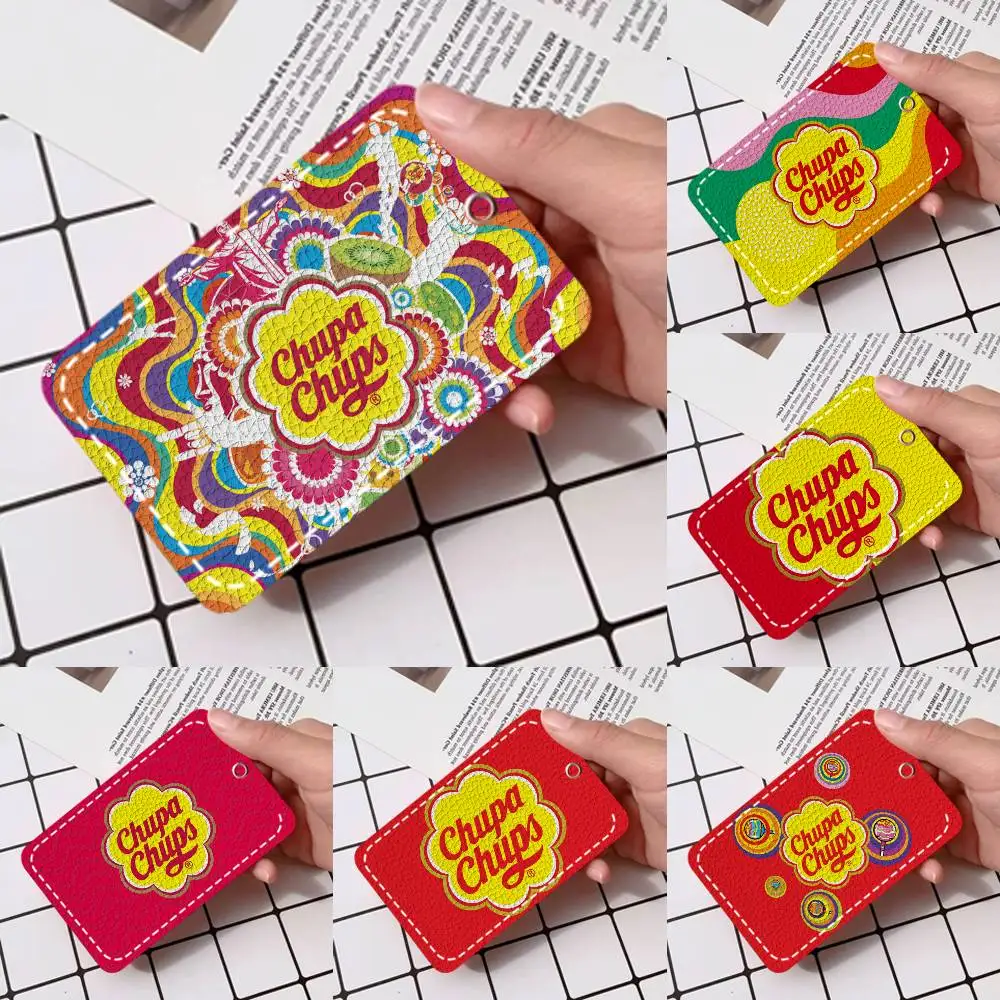 C-Chupa C-Chups Card Holde Applicable To Credit Cards Bus Card Soft Leather Rectangular Keychain Protective Cover
C-Chupa C-Chups Card Holde Applicable To Credit Cards Bus Card Soft Leather Rectangular Keychain Protective Cover