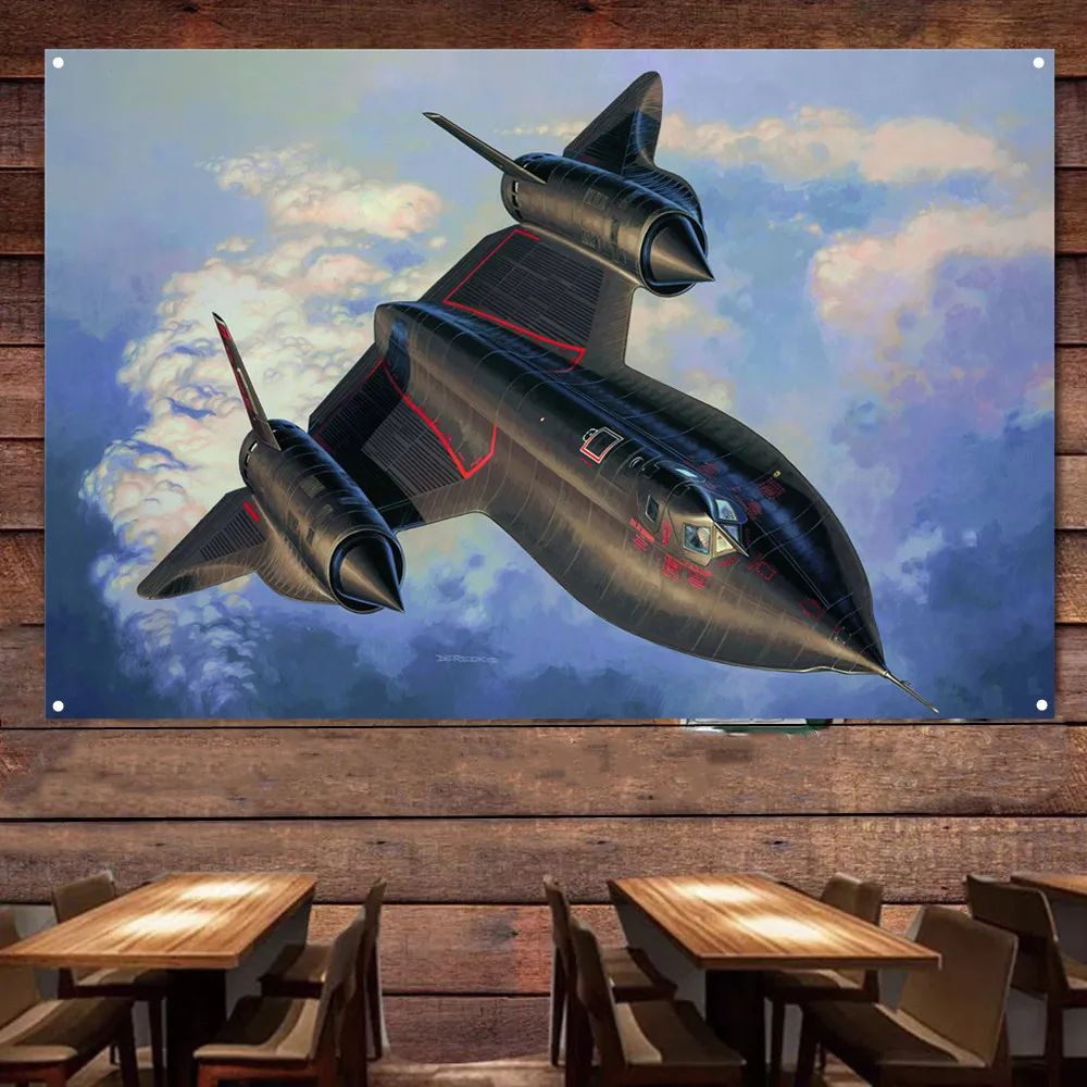 SR-71 Blackbird Fighter Jet Flag Hanging Banners US Air Force Aviation Military Art Poster Wall Art Tapestry Home Decor Painting
SR-71 Blackbird Fighter Jet Flag Hanging Banners US Air Force Aviation Military Art Poster Wall Art Tapestry Home Decor Painting