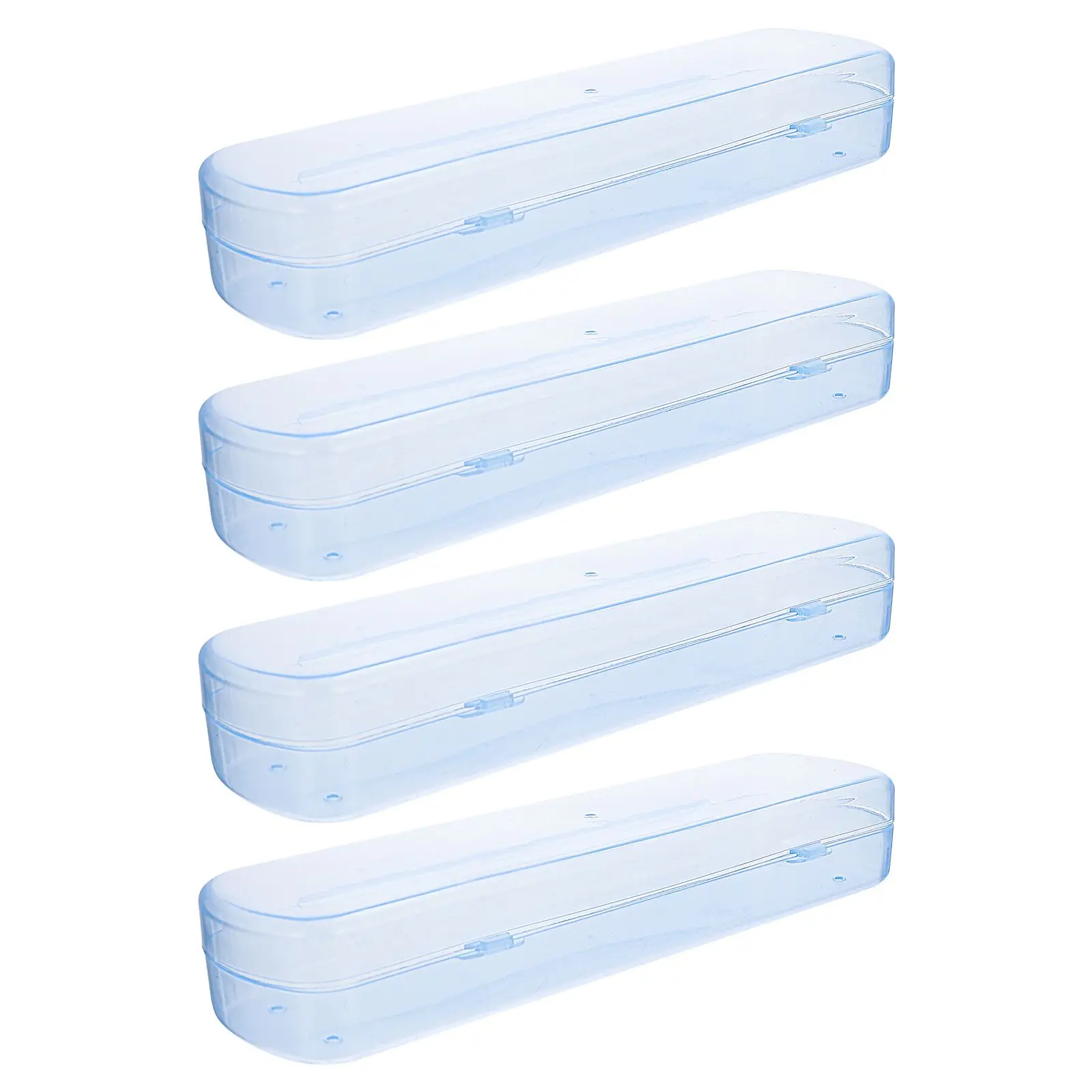 4 Pcs Box Portable Travel Case Holders Plastic Container Storage Organizer Travel Toothbrush Box Airtight Edge Design
4 Pcs Box Portable Travel Case Holders Plastic Container Storage Organizer Travel Toothbrush Box Airtight Edge Design