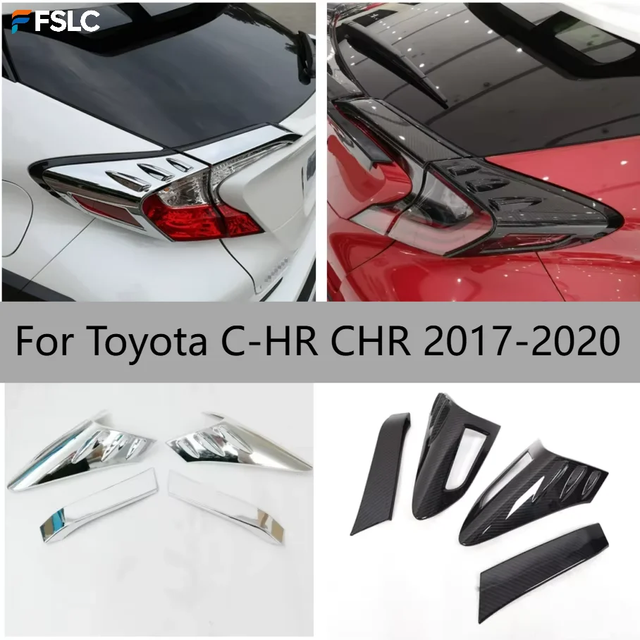 For Toyota C-HR CHR 2017-2020 Rear Tail Light Eyelid Eyebrow Stripes Cover Trim Exterior Car Accessories
For Toyota C-HR CHR 2017-2020 Rear Tail Light Eyelid Eyebrow Stripes Cover Trim Exterior Car Accessories