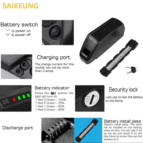 batterie vélo électrique 52v 45ah 60V 40Ah Battery 21700 battery pack 60V E-BK Lithium Battery Pack 100A BMS High-Power Battery