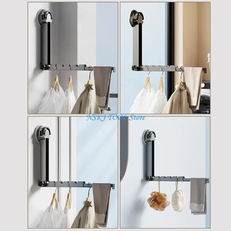 L8RC Multifunctional Entryway Storage Solution Foldable Garment Rack With Industrial Strengthes Adhesive For Small Spaces
L8RC Multifunctional Entryway Storage Solution Foldable Garment Rack With Industrial Strengthes Adhesive For Small Spaces