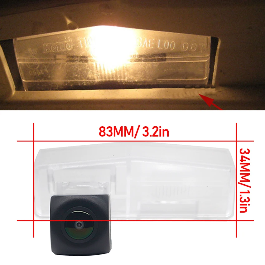 Камера заднего вида для Toyota Prius XW30 2009~2015, Matrix E140 2009~2014, с ночным видением, для установки на номерной рамке, парковочная камера
Камера заднего вида для Toyota Prius XW30 2009~2015, Matrix E140 2009~2014, с ночным видением, для установки на номерной рамке, парковочная камера