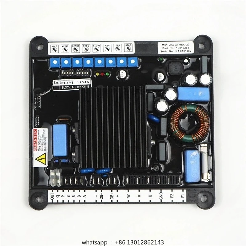 M31FA600A Generator Automatic Voltage Regulator MEC-20 Pressure Regulating Plate M40FA640A
M31FA600A Generator Automatic Voltage Regulator MEC-20 Pressure Regulating Plate M40FA640A