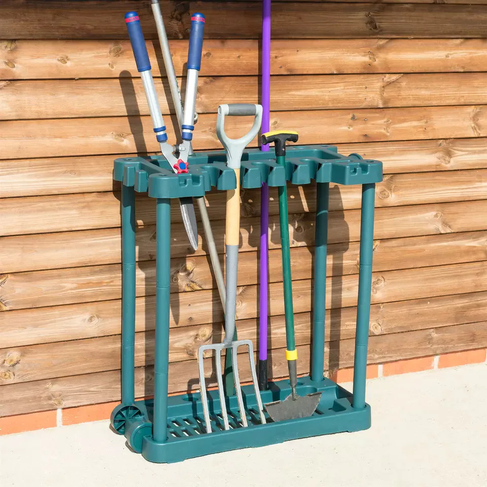 Garden tool rack Storage rack With wheels Garage hardware tool storage rack Factory direct wholesale
Garden tool rack Storage rack With wheels Garage hardware tool storage rack Factory direct wholesale
