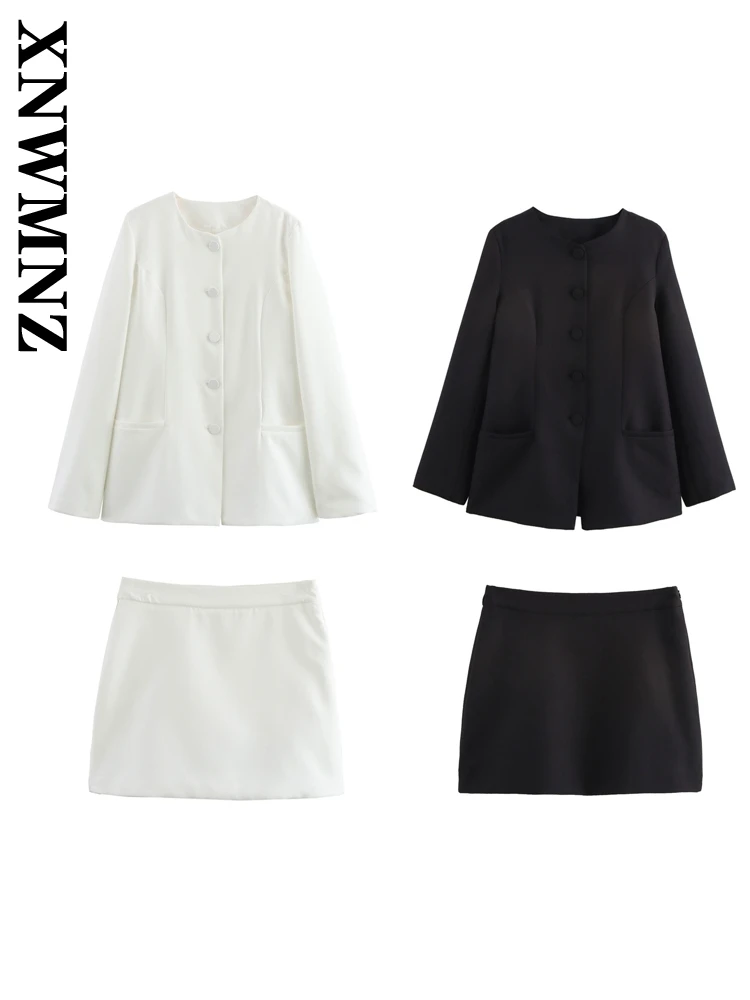 XNWMNZ 2025 Spring New Women Clothing Vintage Long Sleeve Bottoms Outerwear Casual Autumn Female V-Collar Ruffles Blazer Jacket
XNWMNZ 2025 Spring New Women Clothing Vintage Long Sleeve Bottoms Outerwear Casual Autumn Female V-Collar Ruffles Blazer Jacket
