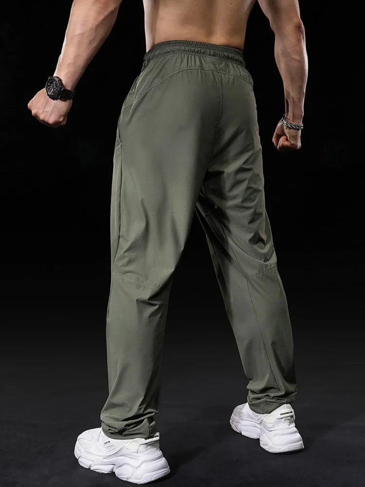 Summer Men's Quick Dry Elastic Sports Pants Breathable Sweat Wicking Running Training Gym Fitness Jogging Trousers Spring
Summer Men's Quick Dry Elastic Sports Pants Breathable Sweat Wicking Running Training Gym Fitness Jogging Trousers Spring
