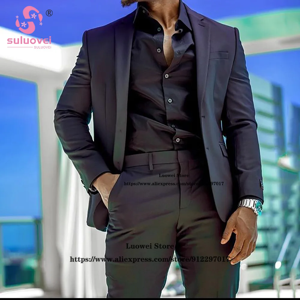 Fashion Business Suits For Men Prom Slim Fit 2 Piece Jacket Pants Set Male Office Blazer Formal Groom Wedding Notch Laple Tuxedo
Fashion Business Suits For Men Prom Slim Fit 2 Piece Jacket Pants Set Male Office Blazer Formal Groom Wedding Notch Laple Tuxedo