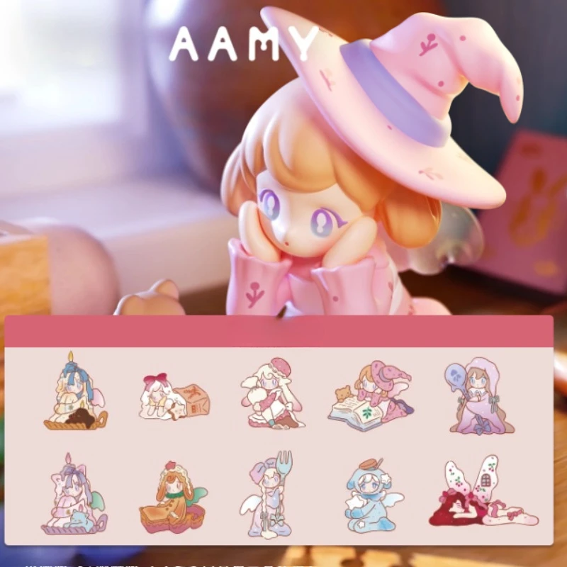 Cute AAMY Witch Little Kitchen Series Mystery Box Cure Trend Anime Figure Collection Doll Gift Blind Box Toys Pendant Desktop
Cute AAMY Witch Little Kitchen Series Mystery Box Cure Trend Anime Figure Collection Doll Gift Blind Box Toys Pendant Desktop