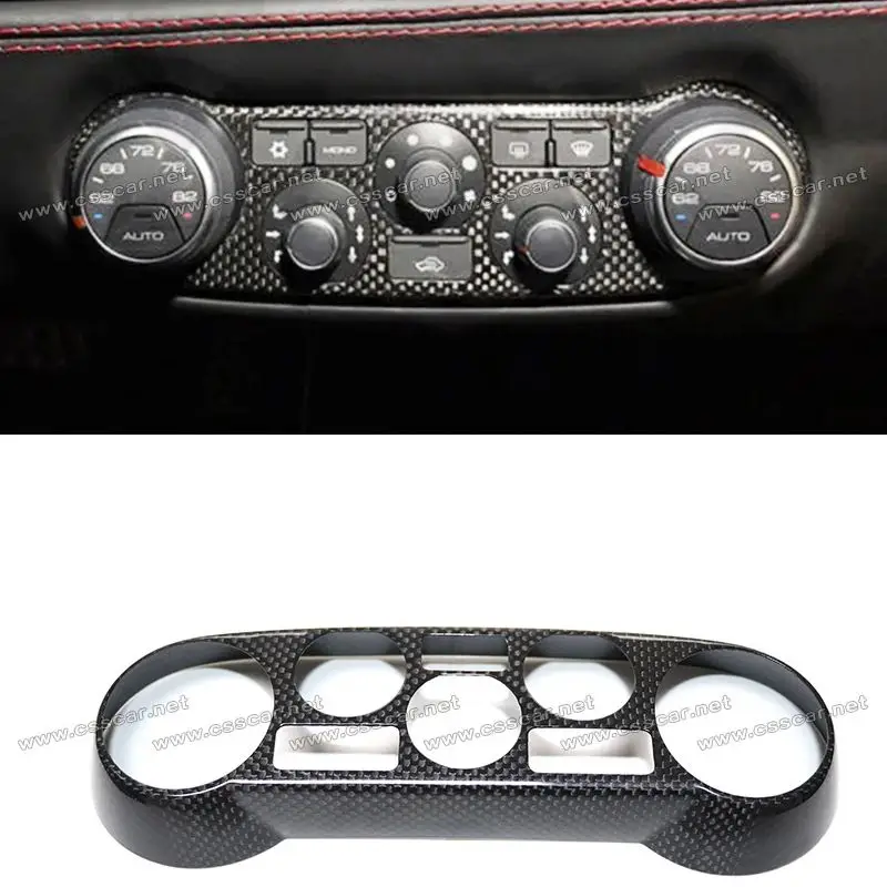Dry carbon fiber air conditioning button cover for Ferrari 488 OEM Interior Car air-conditioner paste decorative parts 2015-2019
Dry carbon fiber air conditioning button cover for Ferrari 488 OEM Interior Car air-conditioner paste decorative parts 2015-2019