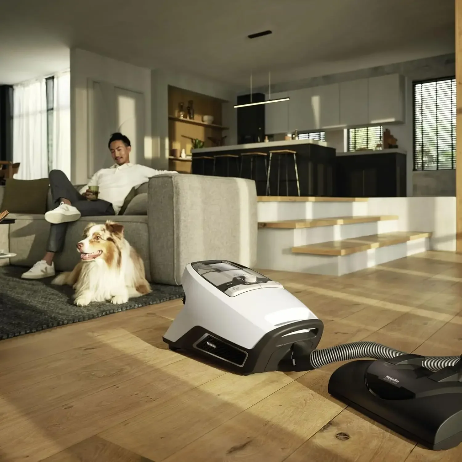 Miele Blizzard CX1 Cat & Dog Bagless Canister Vacuum, Lotus White - Pet Hair, Portable
Miele Blizzard CX1 Cat & Dog Bagless Canister Vacuum, Lotus White - Pet Hair, Portable