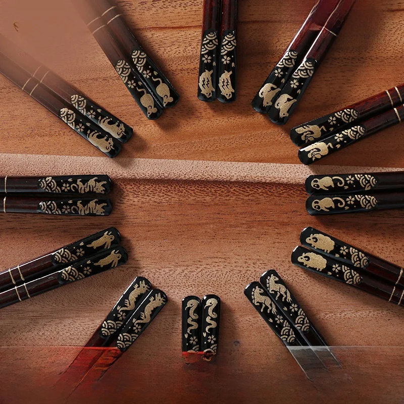 Classic l Wood Chopstis Twelve Zodiac Patterns Home Daily Use Ele Simple Design ular Pure Color
Classic l Wood Chopstis Twelve Zodiac Patterns Home Daily Use Ele Simple Design ular Pure Color