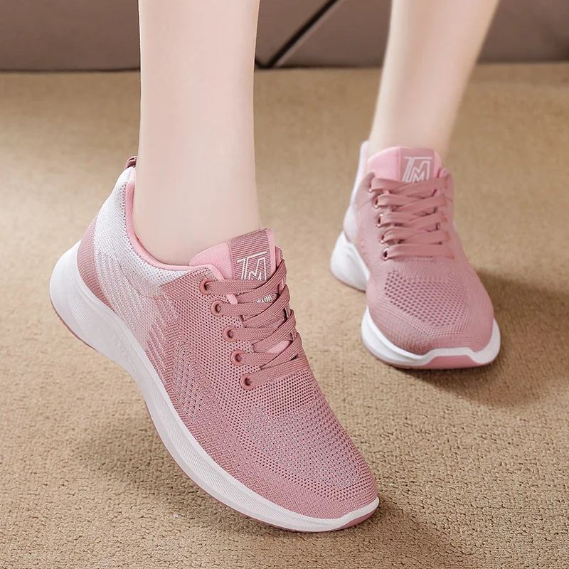 Shoes Women Sneakers Stretch Fabric Loafers New Lace-up Lady Casual Shoes Platform Sneakers Woman Fashion Sports Shoes Ladies
Shoes Women Sneakers Stretch Fabric Loafers New Lace-up Lady Casual Shoes Platform Sneakers Woman Fashion Sports Shoes Ladies