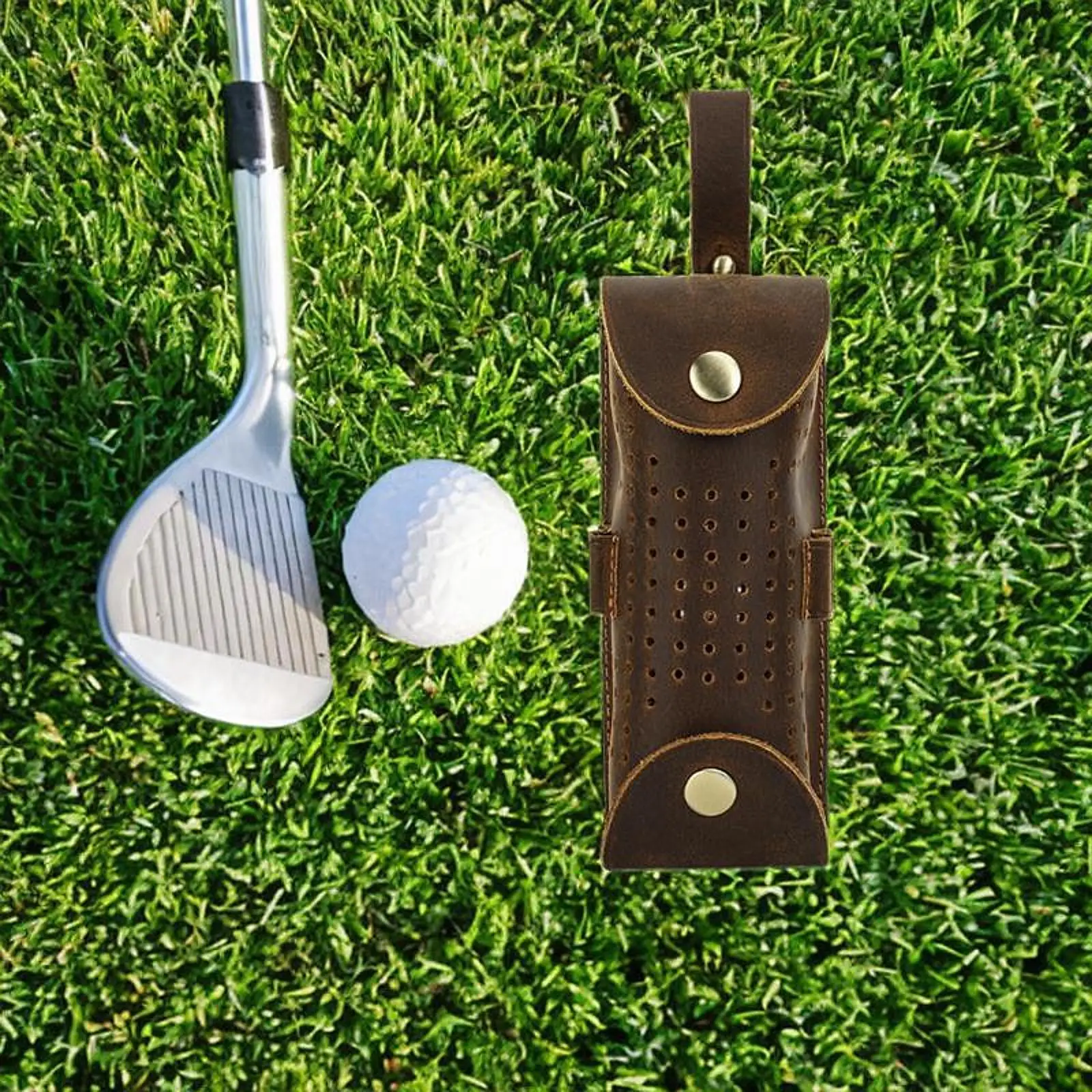 Golf Tee Bag Portable Golf Bag Practical Sturdy PU Leather Golf Pouch Golf Ball Carry Bag for Men Women Adults Golf Supplies
Golf Tee Bag Portable Golf Bag Practical Sturdy PU Leather Golf Pouch Golf Ball Carry Bag for Men Women Adults Golf Supplies