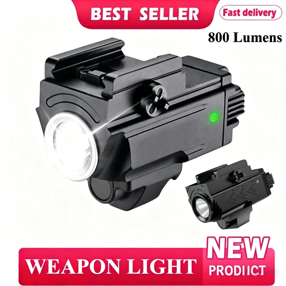 Rechargeable Hanging Gun Light Tactical LED Flashlight Flash Light for Glock Taurus Fits 20mm Rail for Outdoor Hunting Shooting
Rechargeable Hanging Gun Light Tactical LED Flashlight Flash Light for Glock Taurus Fits 20mm Rail for Outdoor Hunting Shooting