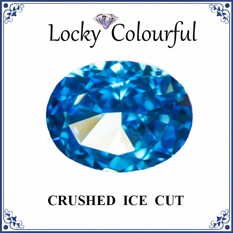Cubic Zirconia Crushed Ice Cut Oval Shape Fancy Blue Color Charms Beads for Diy Jewelry Making Bracelet Materials No Certificate
Cubic Zirconia Crushed Ice Cut Oval Shape Fancy Blue Color Charms Beads for Diy Jewelry Making Bracelet Materials No Certificate