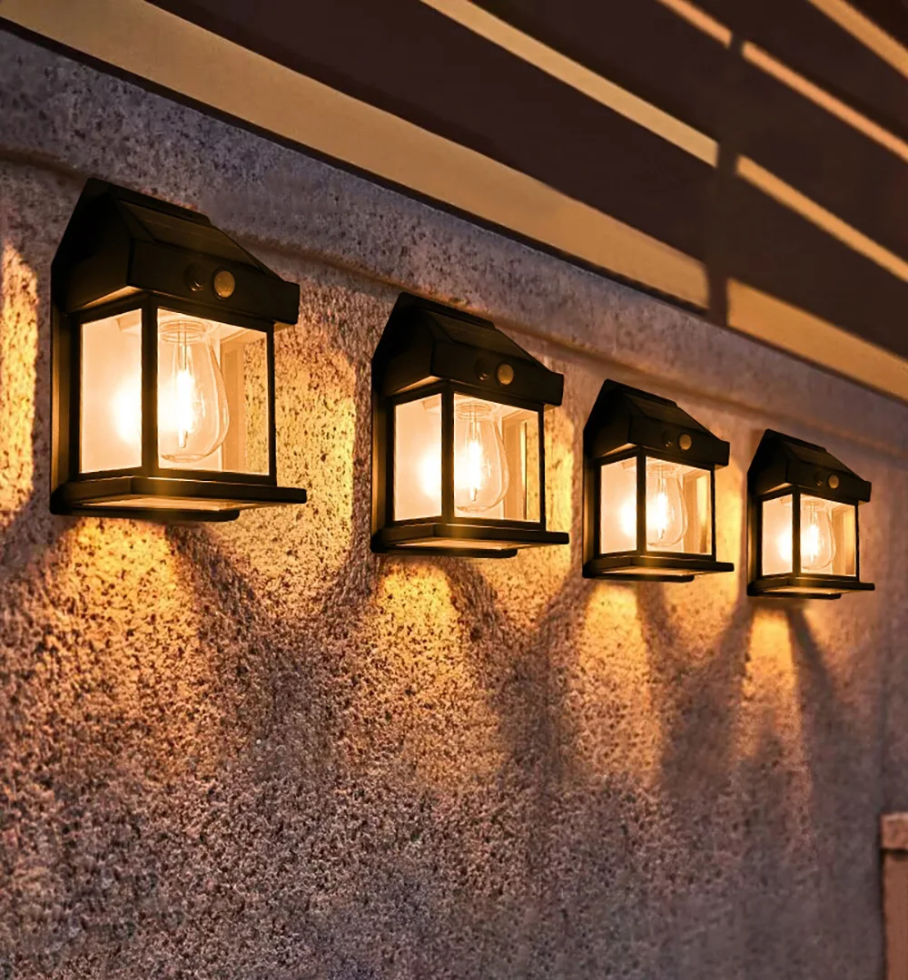 Cottage Shell Design Outdoor Lights Motion Sensor Light Pushbutton Switch Garage Lamp Solar Energy Rechargeable Decoration Light
Cottage Shell Design Outdoor Lights Motion Sensor Light Pushbutton Switch Garage Lamp Solar Energy Rechargeable Decoration Light