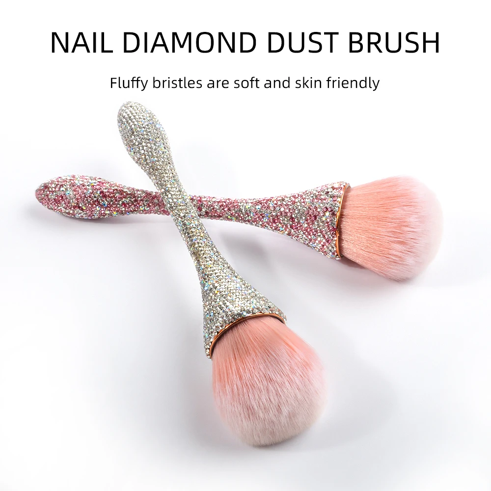 1 Pcs Nail Art Brush Pen Dust Cleaning Diamond Handle Brush Glitter Powder Removal Manicure Makeup Tools Soft Fluffy
1 Pcs Nail Art Brush Pen Dust Cleaning Diamond Handle Brush Glitter Powder Removal Manicure Makeup Tools Soft Fluffy