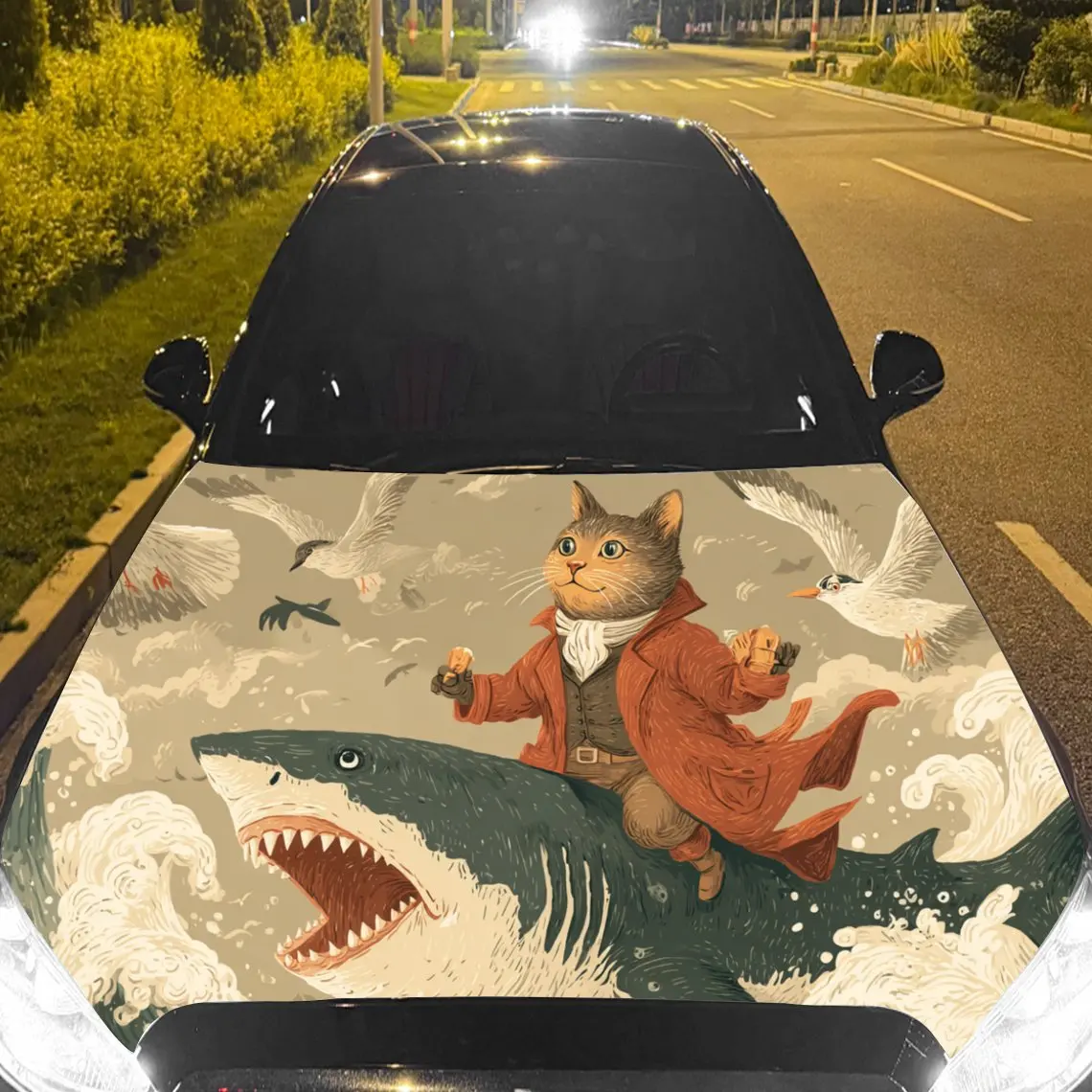 Imaginative Scene Car Hood Stickers - Self-Adhesive, Waterproof and Durable Vinyl Wrap, Decorate And Protect Your Car, Fit For A
Imaginative Scene Car Hood Stickers - Self-Adhesive, Waterproof and Durable Vinyl Wrap, Decorate And Protect Your Car, Fit For A