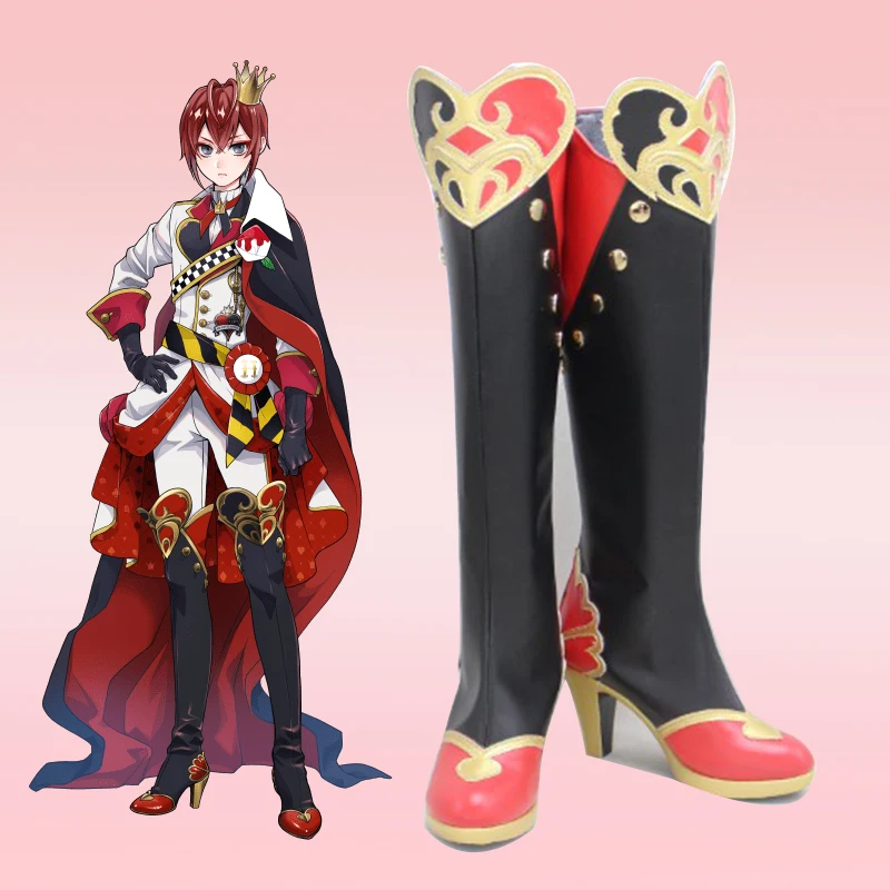 Customize Game Twisted Wonderland Riddle Cosplay Uniform Accessory cool high heels boots male shoes
Customize Game Twisted Wonderland Riddle Cosplay Uniform Accessory cool high heels boots male shoes