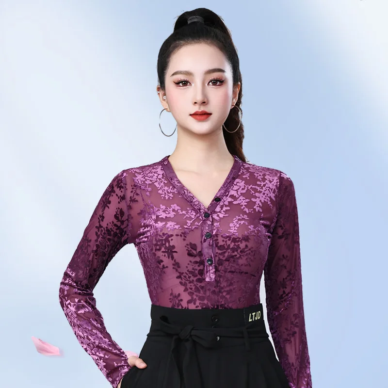 Jitba латинские танцы женские с длинным рукавом современные танцы с v-образным вырезом тренировочный костюм квадратный танцевальный топ с длинными рукавами
Jitba латинские танцы женские с длинным рукавом современные танцы с v-образным вырезом тренировочный костюм квадратный танцевальный топ с длинными рукавами