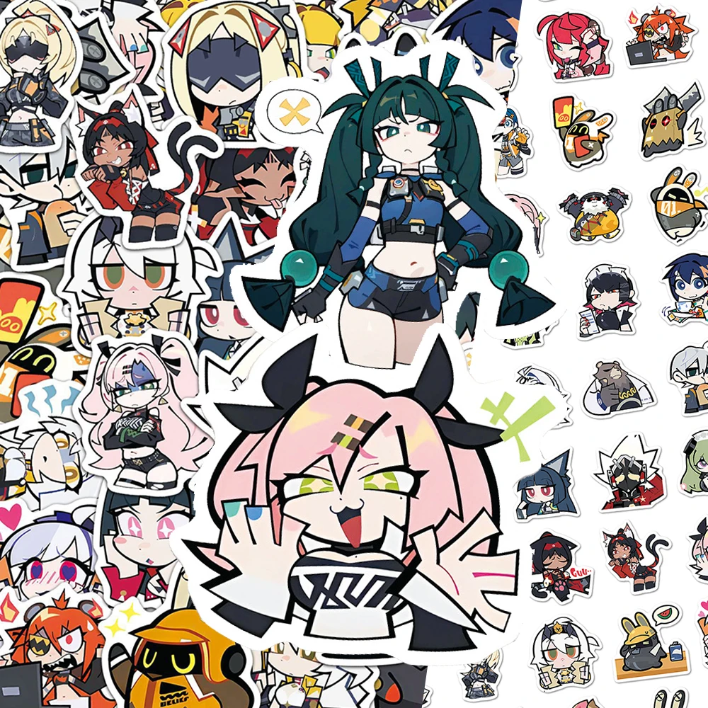 10/30/50pcs Anime Game Zenless Zone Zero Stickers Cute Decals DIY Skateboard Guitar Notebook Laptop Cartoon Graffiti Sticker Toy
10/30/50pcs Anime Game Zenless Zone Zero Stickers Cute Decals DIY Skateboard Guitar Notebook Laptop Cartoon Graffiti Sticker Toy