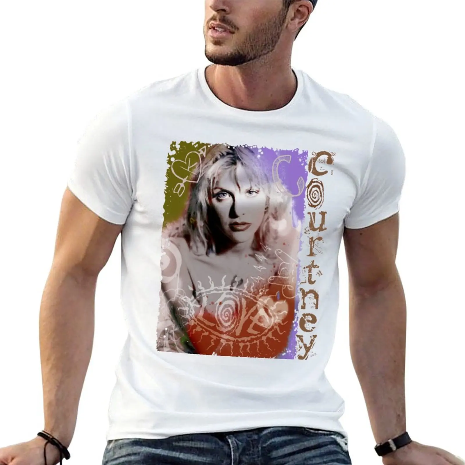 Courtney Love - Earth 90s T-Shirt t shirt man cotton t shirts for man pack white T-Shirt
Courtney Love - Earth 90s T-Shirt t shirt man cotton t shirts for man pack white T-Shirt