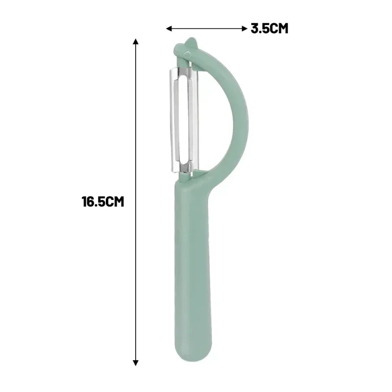 Stainless Steel Vegetable Fruit Peeler Manual Fast Paring Cutter for Potatoes and More Kitchen Tool
Stainless Steel Vegetable Fruit Peeler Manual Fast Paring Cutter for Potatoes and More Kitchen Tool