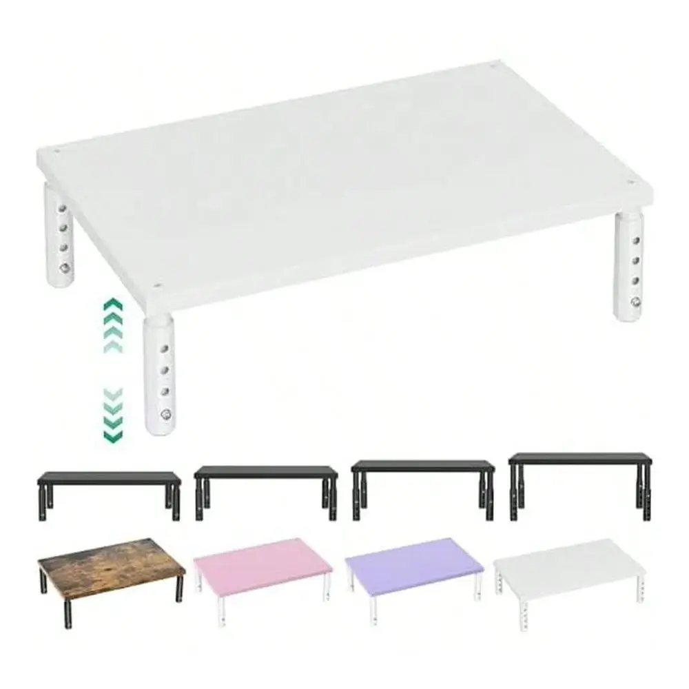 Adjustable Monitor Stand Riser For Desk, Computer Laptop Stand, Desk Organizers And Accessories, Office Desk Accessories Worksp
Adjustable Monitor Stand Riser For Desk, Computer Laptop Stand, Desk Organizers And Accessories, Office Desk Accessories Worksp