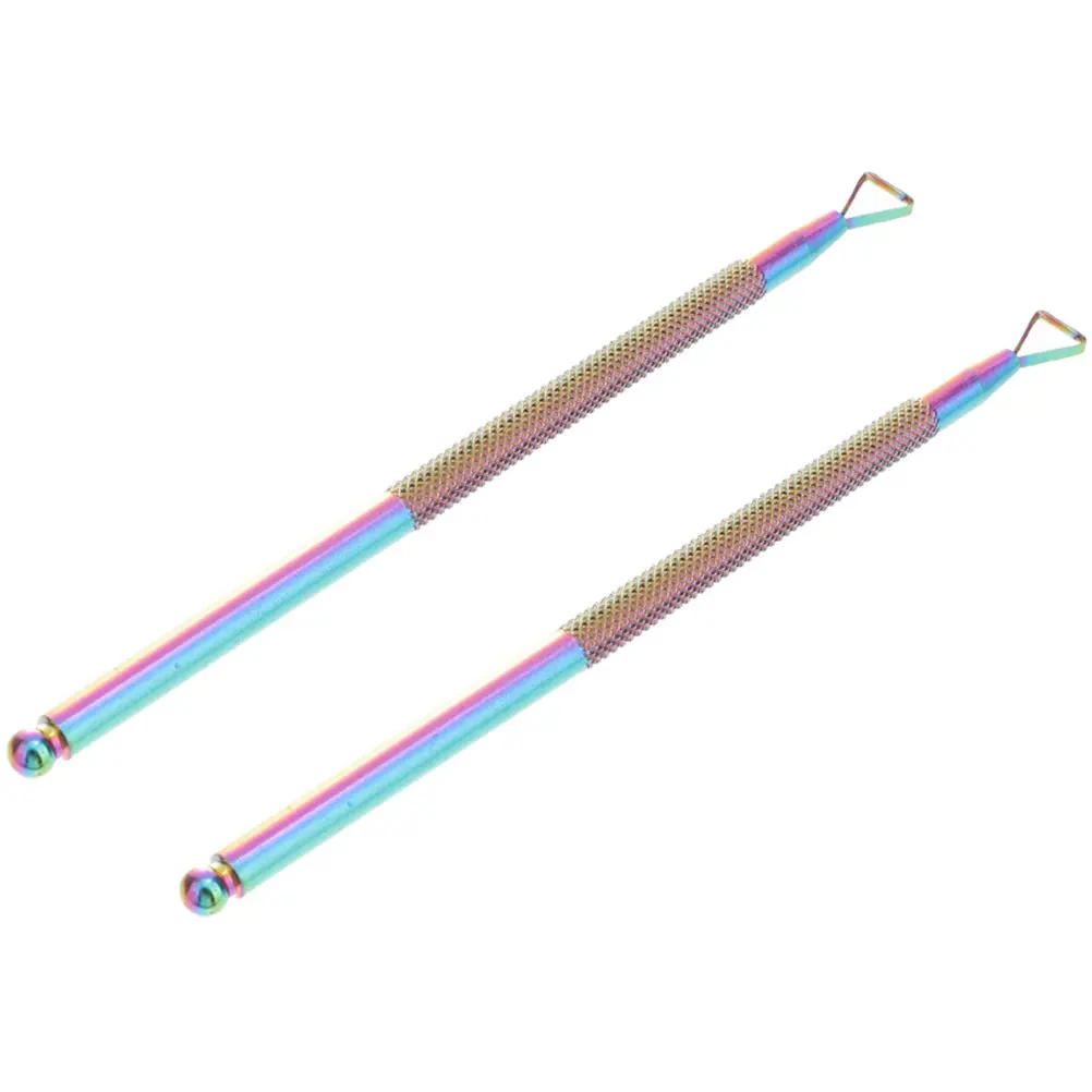 2Pcs Dead Skin Cuticle Pusher Stainless Steel Nail Gel Polish Remover Tool Manicure Nail Care Tool Salon Home Use
2Pcs Dead Skin Cuticle Pusher Stainless Steel Nail Gel Polish Remover Tool Manicure Nail Care Tool Salon Home Use