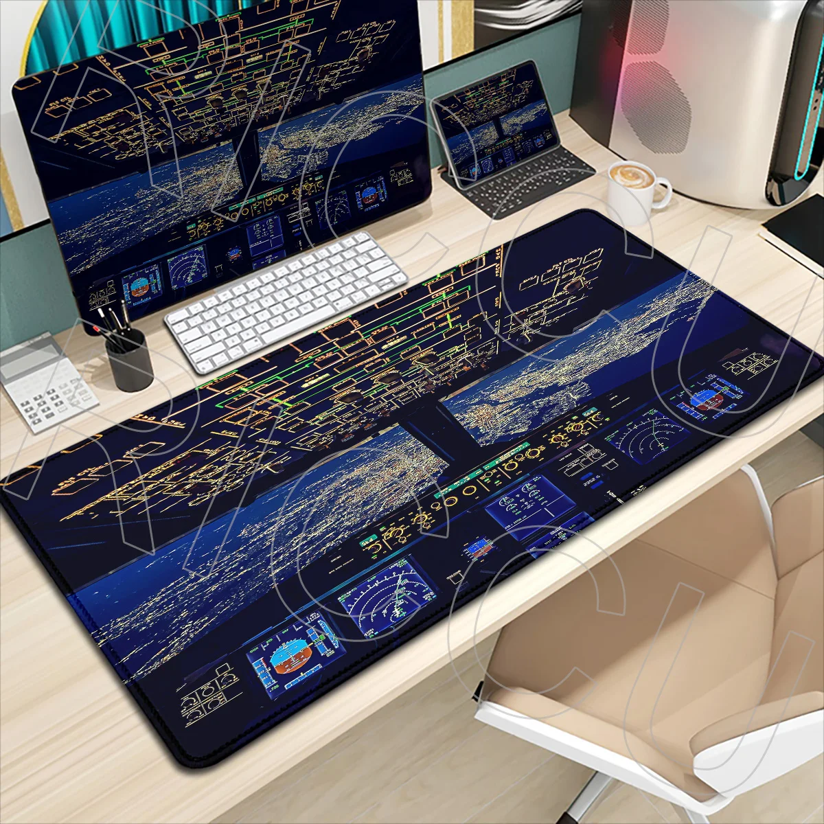 HD XXL Airplane Dashboard Mouse Pad Rug Large Rubber Anti-slip PC Accessories Mousepad for Office Gamer Keyboard Mats Decor Mat
HD XXL Airplane Dashboard Mouse Pad Rug Large Rubber Anti-slip PC Accessories Mousepad for Office Gamer Keyboard Mats Decor Mat