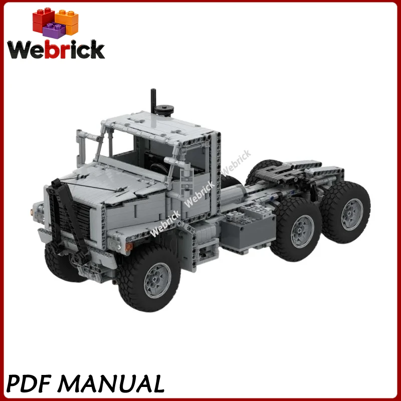 Simulation Tractor Truck Building Blocks Off Road Cargo Transport Car Model Small Particle Bricks Puzzle Decor Gift
Simulation Tractor Truck Building Blocks Off Road Cargo Transport Car Model Small Particle Bricks Puzzle Decor Gift