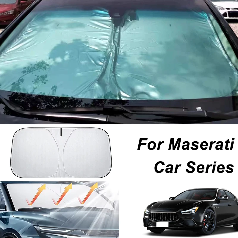 Car Front Windshield Sunshade For Maserati Ghibli Levante Quattroporte MC20 GranTurismo GranCabrio UV Protection Sun Shade
Car Front Windshield Sunshade For Maserati Ghibli Levante Quattroporte MC20 GranTurismo GranCabrio UV Protection Sun Shade