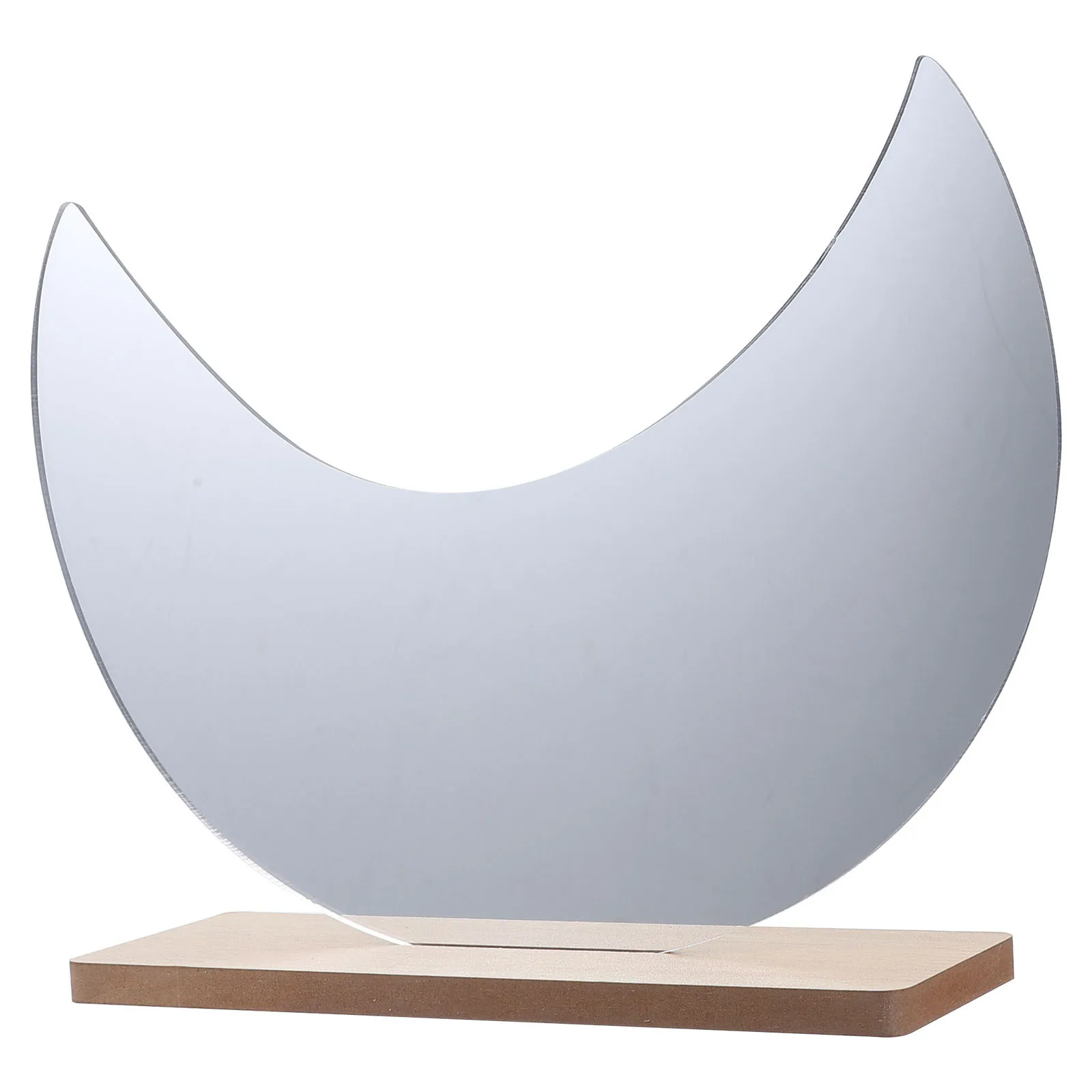 Tabletop Makeup Mirror Moon Shape Irregular Acrylic Desktop Vanity Mirror for Bedroom Decorative Home Use Aesthetic Desk Decor
Tabletop Makeup Mirror Moon Shape Irregular Acrylic Desktop Vanity Mirror for Bedroom Decorative Home Use Aesthetic Desk Decor