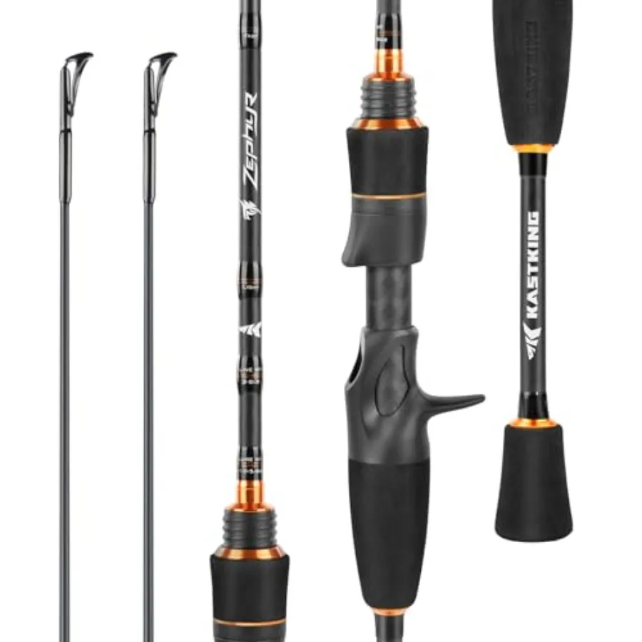 Zephyr Fishing Rods BFS casting and ning Rods, IM6 Graphite, Extra Twin-Tip, 2pc and 3pc Travel Design, Ultra-Light Lure Castin
Zephyr Fishing Rods BFS casting and ning Rods, IM6 Graphite, Extra Twin-Tip, 2pc and 3pc Travel Design, Ultra-Light Lure Castin