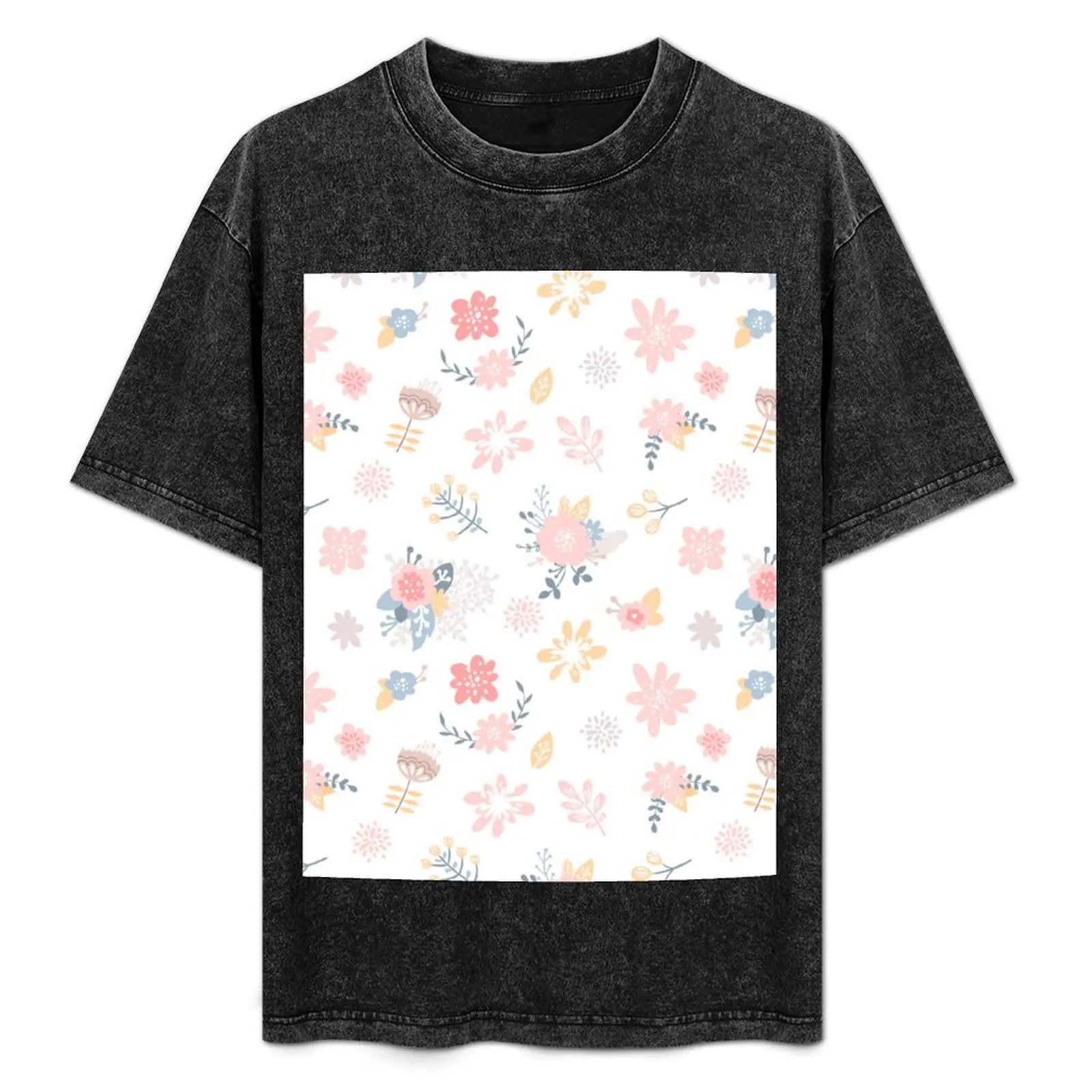 Modern pastel pink blue coral rustic floral T-Shirt Large Size Short Sleeve T-Shirt
Modern pastel pink blue coral rustic floral T-Shirt Large Size Short Sleeve T-Shirt