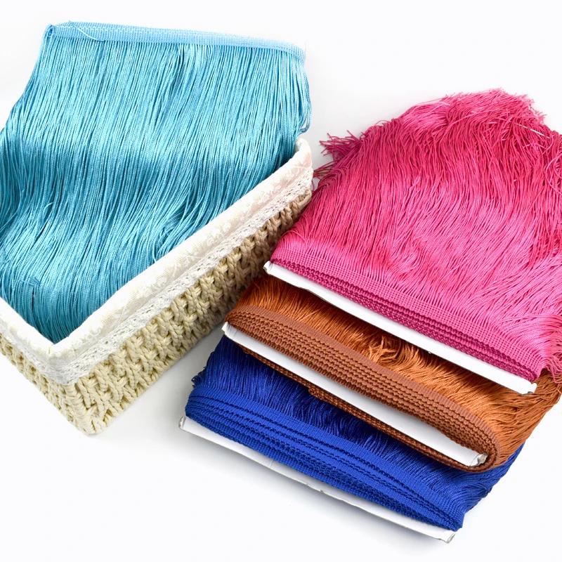 5/10Yards 30cm Long Tassel Fringes For Clothes Decorative Ribbons Fringe Fabric Dress Curtain Lace Trims DIY Garment Accessories
5/10Yards 30cm Long Tassel Fringes For Clothes Decorative Ribbons Fringe Fabric Dress Curtain Lace Trims DIY Garment Accessories