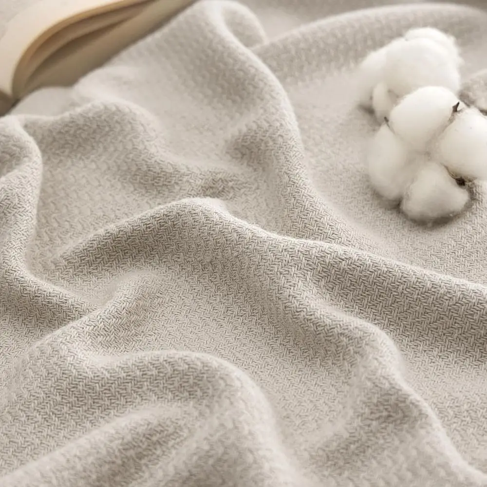 GentleSot 100% Cotton Blanket Queen Size or Bed - Cooling Breathable and Lightweight, Sot Cozy Textured Herringbone Woven Summer
GentleSot 100% Cotton Blanket Queen Size or Bed - Cooling Breathable and Lightweight, Sot Cozy Textured Herringbone Woven Summer