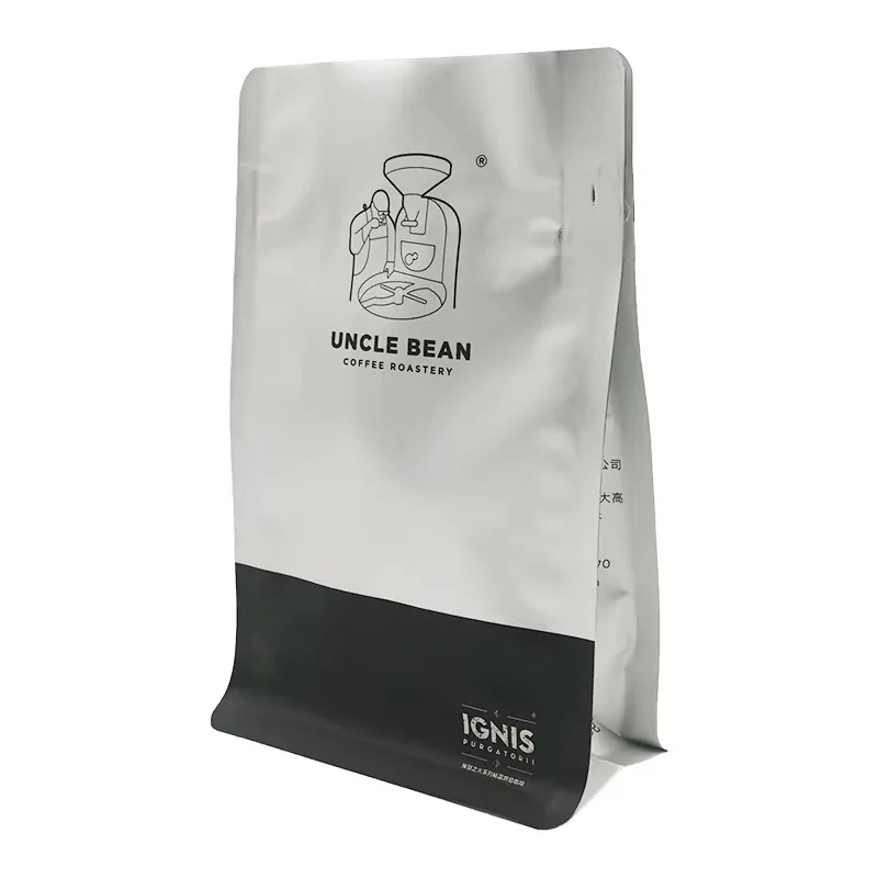 Custom Flat Bottom Coffee Bag|PP Plastic Coffee Pouch|Coffee Packaging Bag|Custom Printed Bag
Custom Flat Bottom Coffee Bag|PP Plastic Coffee Pouch|Coffee Packaging Bag|Custom Printed Bag