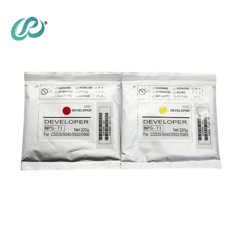 1pcs NPG71 G71 Developer for Canon C5535 C5540 C5550 C5560 Highly Stable Developer Powder 220G
1pcs NPG71 G71 Developer for Canon C5535 C5540 C5550 C5560 Highly Stable Developer Powder 220G