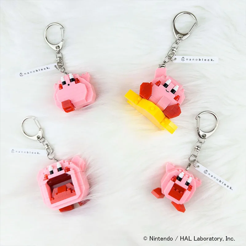 Genuine Nanoblock N-Fig Kirby Warp Star Inhale Keychain Zero Assembly Mini Figure Removable Bag Charm Kawaii Key Ring Gift
Genuine Nanoblock N-Fig Kirby Warp Star Inhale Keychain Zero Assembly Mini Figure Removable Bag Charm Kawaii Key Ring Gift